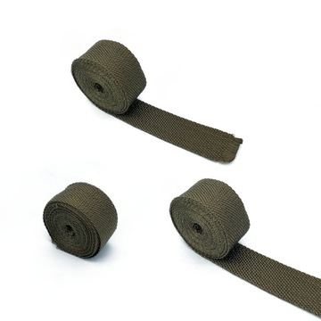 GRUBY BANDAŻ TERMICZNY 3mm NA KOLEKTOR/WYDECH 10M ZŁOTY