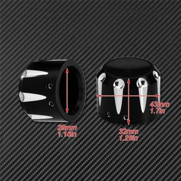 Гайки крышки болта переднего моста Harley Davidson Sportster Touring
