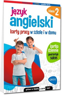 Język angielski. Karty pracy w szkole i w domu. 2