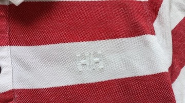 HELLY HANSEN Koszulka Polo paski LOGO L