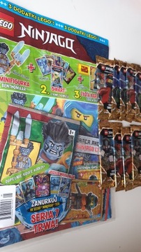 LEGO NINJAGO 5 / 2023 + 10 saszetek kart Seria 4 Łowcy Smoków