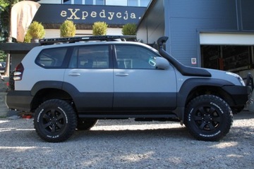 Боковые пороги Toyota Land Cruiser J120 - MoreE 4x4