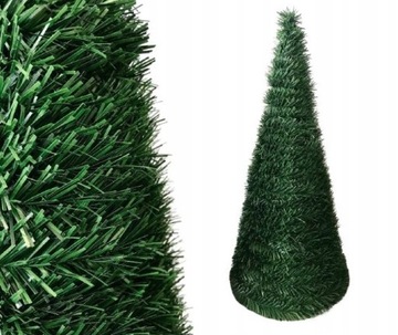 STOŻEK CHOINKA SZTUCZNA STOŻKOWA OZDOBA ŚWIĄTECZNA 130cm