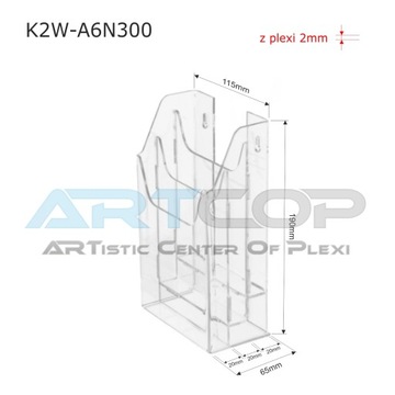 3xA6 Подвесной карман, Папка для листов PLEXI