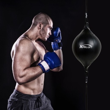 ТРЕНИРОВОЧНЫЙ МЯЧ ОТДЕЛЬНО СТОЯЩАЯ РЕФЛЕКСНАЯ СУМКА БОКСОВОЕ СНАРЯЖЕНИЕ БОКСЕРСКИЙ МЯЧ