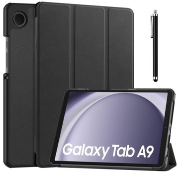 ETUI SMART COVER + RYSIK do SAMSUNG GALAXY TAB A9 8,7 