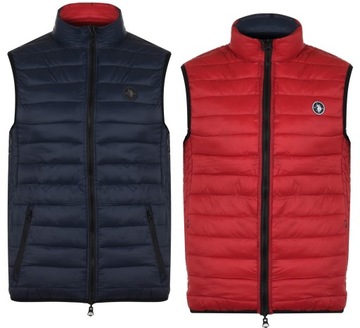 U.S. POLO ASSN. - KAMIZELKA PIKOWANA MĘSKA