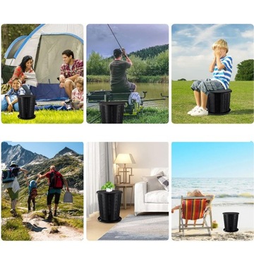 ПОРТАТИВНЫЙ ТУРИСТИЧЕСКИЙ ТУАЛЕТ, ПОХОДНЫЙ ТУАЛЕТ, МОБИЛЬНЫЙ ТУАЛЕТ, СКЛАДНОЙ 2 В 1