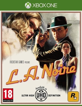 L.A. NOIRE XBOX ONE XBOX SERIES X/S KOD KLUCZ