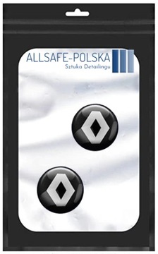 2x Emblemat Logo kluczyk RENAULT 14mm| JAKOŚĆ | AS