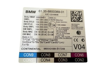 MODUL POHODĚ BMW 5 (G30) 6135880038901 2.0L 2018