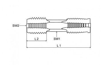 Трубный кран Volkel BSP G 1/4” немецкий
