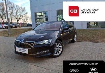 Skoda Superb III Kombi Facelifting 2.0 TDI 190KM 2020 Skoda Superb Skoda Superb 2.0 TDI 190KM, Salon PL, ACC, Kamera, Canton, Pa