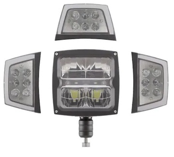 LAMPA REFLEKTOR PRZEDNI LED P/L KOPARKO-ŁADOWARKI JCB VOLVO CAT MANITOU