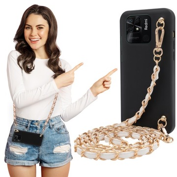 Etui Matowe BLINK Czarny do XIAOMI REDMI 10C 4G