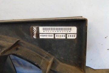 CHRYSLER 300M 2.7B VENTILÁTOR CHLADIČŮ