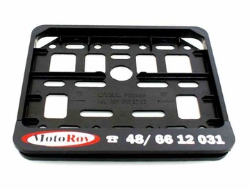 RAMKA POD TABLICĘ REJESTRACYJNĄ MOTOCYKLOWA