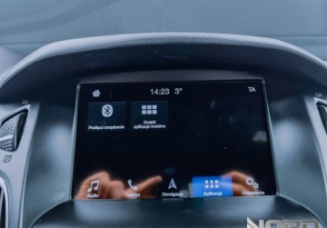 Ford Focus III Sedan Facelifting 1.0 EcoBoost 125KM 2017 Ford Focus Bezwypadkowy, FV23, ST-Line, KredytowanieLeasing, gwarancja 12m, zdjęcie 17