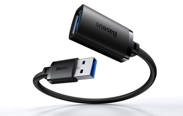 УДЛИНИТЕЛЬ BASEUS КАБЕЛЬ-АДАПТЕР USB 3.0 ПАПА-МАМА 5 Гбит/с 3М