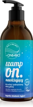 Hair in Balance by ONLYBIO szampon nawilżający 400 ml