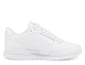 Buty młodzieżowe sportowe sneakersy białe PUMA ST RUNNER V3 384904 02 37.5