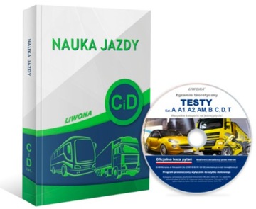 PODRĘCZNIK PŁYTA NAUKA NA PRAWO JAZDY 2024 KAT C D