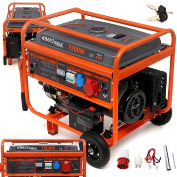 AGREGAT PRĄDOTWÓRCZY 7500W GENERATOR AVR 230/400V