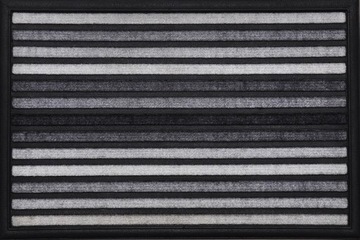 WYCIERACZKA guma / welur DESIGN 40x60 cm STRIPES