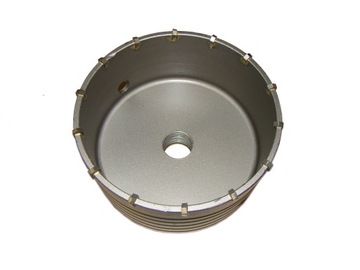 КОРОНОЧНАЯ ПИЛА ДЛЯ БЕТОНА ДЛЯ СТЕН ММ SDS PLUS 130 ММ