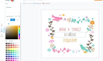 Коробка-конверт с принтом «ВАШИ ПТИЦЫ»