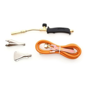 ГАЗОВАЯ ГОРЕЛКА ДЛЯ ПАЙКИ, ПАЯЛЬНИК, 3 НАСАДКИ, ЛАМПА