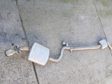 Wydech tłumik komletny rura BMW E90 E91 318d 320d M47 przedlift