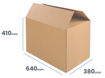 Посыльный ящик C КАРТОННЫЙ C 640x380x410 - 20 шт.