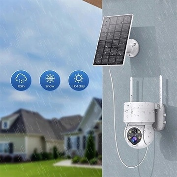 НАРУЖНАЯ СОЛНЕЧНАЯ PTZ-КАМЕРА WIFI HD 2MP СОЛНЕЧНАЯ КАМЕРА