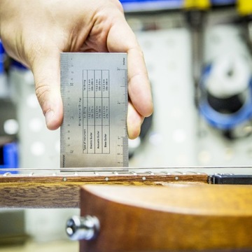 Rock n Ruler String Action Gauge, линейка