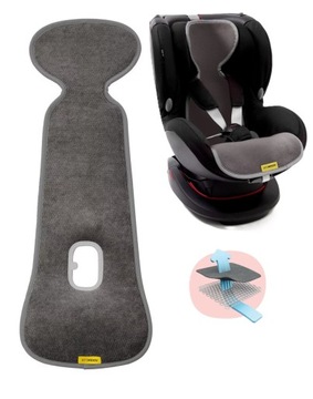AEROMOOV MATA WKŁADKA ANTYPOTOWA DO FOTELIKA 9-18KG GR.1 ANTRACYT