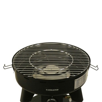 КРУГЛЫЙ САДОВЫЙ ГРИЛЬ ДЛЯ БАЛКОНА ДЛЯ КЕМПИНГА 4 кВт ТЕРМОМЕТР + КРЫШКА