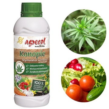 KONOPIE STYMUFLOR-K STYMULATOR WZROSTU ROŚLIN AGRECOL 1L