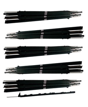 Palik słupek EASY 102mm ZIELONY 50 szt. pastucha