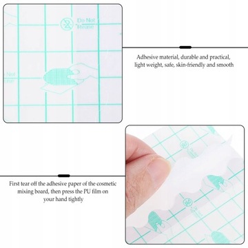 Taśma klejąca przezroczysta do mieszania maki