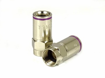 Wtyk F 6,8 mm z uszczelką, samozaciskowy 1szt.