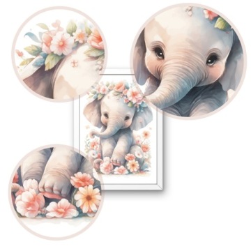 НАБОР ПОСТЕРОВ А3 С КАРТИНАМИ ДЛЯ ДЕТСКОЙ КОМНАТЫ