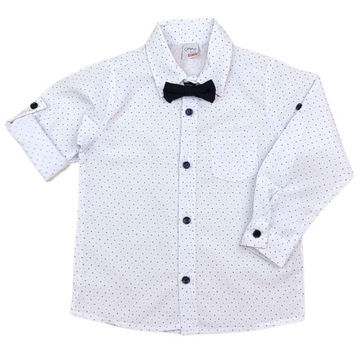 парадный костюм для мальчика с галстуком-бабочкой 98