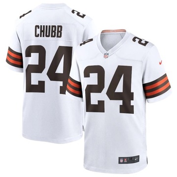 Koszulka Cleveland Browns Nick Chubb Brown Limited De Futebol Americano 2023