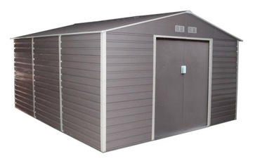 Schowek ogrodowy, 330 cm x 372 cm, wysoki 205 cm