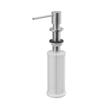Quadron Dozownik Lori do Płynu Mydła do Zlewozmywaka Zlewu 500ml Stalowy