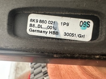 AUDI A4 B8 8K KOMBI STŘEŠNÍ NOSIČ KOMPLET ČERNÉ
