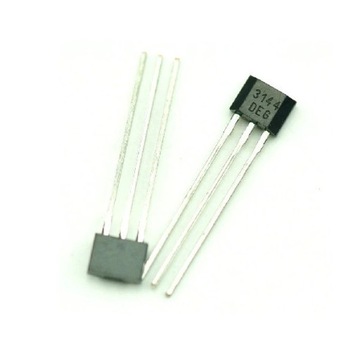 Czujnik Halla - sensor A3144/OH3144/Y3144 TO92