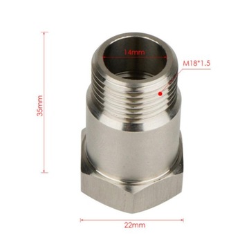 M18 * 1.5 Adapter czujnika tlenu uniwersalny przed