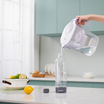 2 бутылки для газированной воды PHILIPS GoZero Lite ADD911GR/10 для карбонизатора